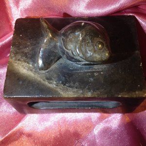 Antique Jade Matchbox